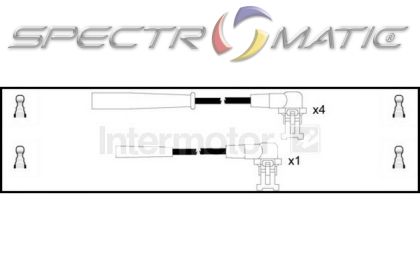 73236 кабели високо напрежение   RENAULT 19 CLIO EXTRA MEGANE 7700742835