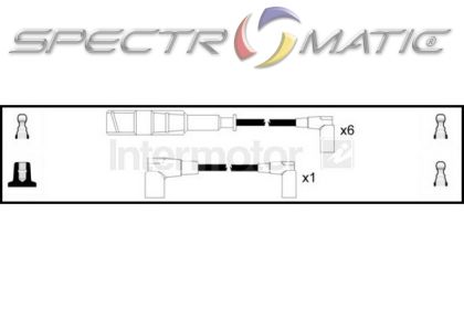 73281 кабели високо напрежение   MERCEDES 190 W201 W463 W124 W126 R107 R129