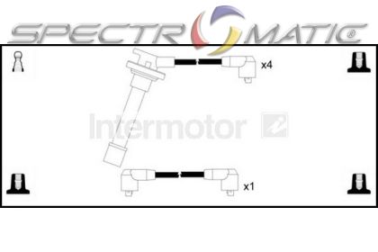 73298 кабели високо напрежение   NISSAN 100 NX PRIMERA SUNNY GA16DS 2244071J26