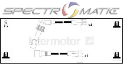 73312 кабели високо напрежение   OPEL COMBO CORSA B C14NZ C12NZ 90510857