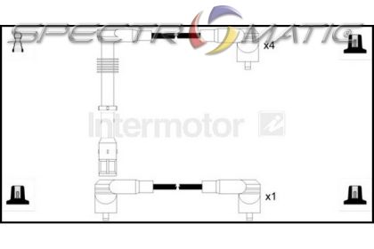 73324 кабели високо напрежение   VW CORRADO PASSAT KR 9A ABF