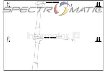 73406 ignition cable leads kit MITSUBISHI CHALLENGER PAJERO MD173402