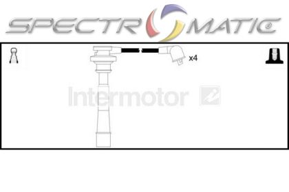 73420 ignition cable kit MITSUBISHI CARISMA GALANT SPACE WAGON 4G92 4G93 4G63