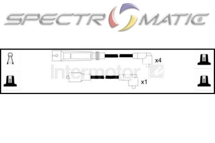 73476 ignition cable leads kit SKODA OCTAVIA VW CADDY GOLF 1.4 1.6 1.8