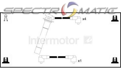 73478 кабели високо напрежение   SEAT CORDOBA IBIZA TOLEDO VW GOLF PASSAT