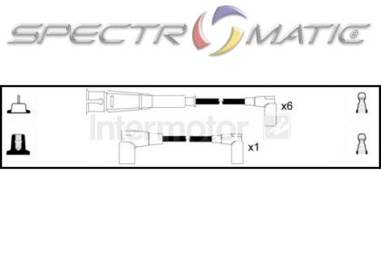 73504 ignition cable leads kit MERCEDES C123  S123 SL R107 2.8 M110988