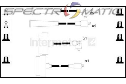 73544 ignition cable ALFA ROMEO 75 2.0 AR06224 AR06166