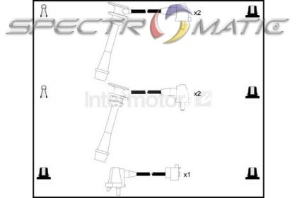 73598 ignition cable leads kit TOYOTA PREVIA 2.5 2TZFE