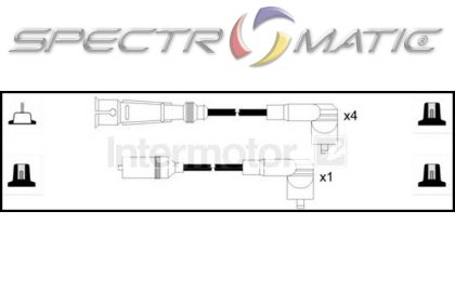 73643 ignition cable leads kit VW GOLF III 1.8 ABS