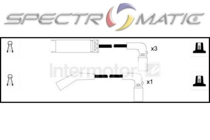 73667 кабели високо напрежение   CHEVROLET KALOS DAEWOO KALOS LANOS NEXIA