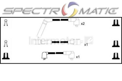 73684 кабели високо напрежение   CHEVROLET MATIZ DAEWOO TICO F8CV F8C