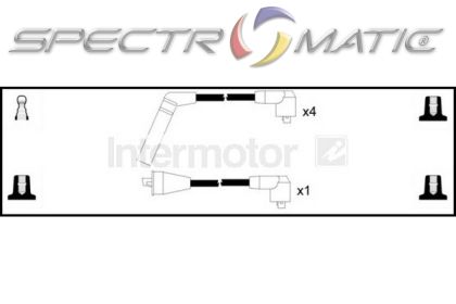 73738 ignition cable leads kit MITSUBISHI L200 PAJERO G54B 4G54 VW LT CH