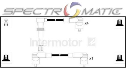 73742 кабели високо напрежение   SEAT CORDOBA IBIZA VW POLO 1.4 AFH