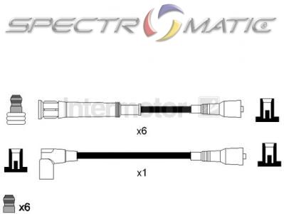 73755 кабели високо напрежение   BMW 3 E30 7 E23 M20 M30