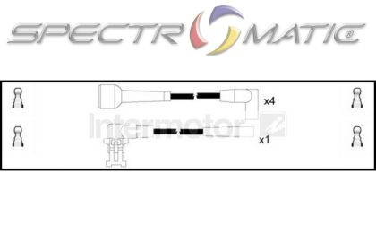 73798 ignition cable leads kit RENAULT 19 1.7 VOLVO 440 460 1.6 1.7