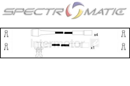 76010 ignition cable leads kit RENAULT LAGUNA 1.8 2.0 F3P678 F3P724 F3P722