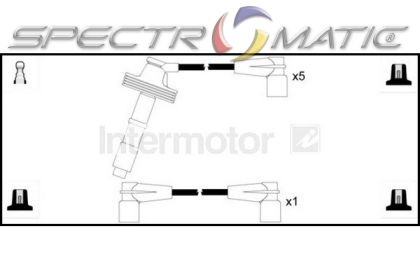 76034 ignition cable leads kit VOLVO 850 C70 S70 V70 XC70 