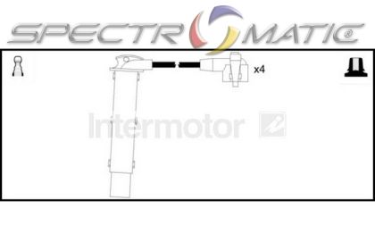 83052 ignition cable kit leads FORD 7053863 GALAXY WGR NSE 2.0 1995 TO 2000 