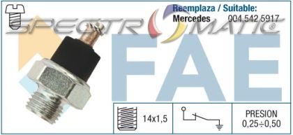 10250 oil pressure switch SW