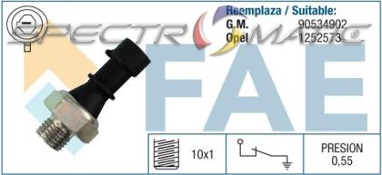 12436 oil pressure switch SW