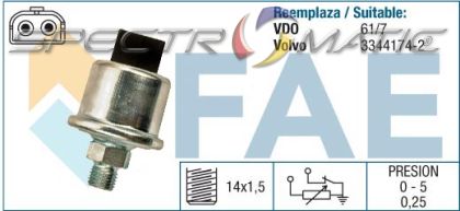 14080 oil pressure switch ТR