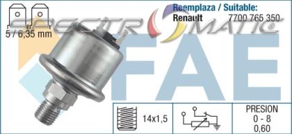 14110 oil pressure switch ТR