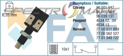 24081 brake light switch