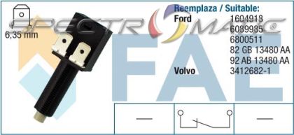 24210 brake light switch