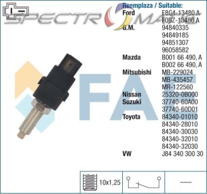 24720 brake light switch