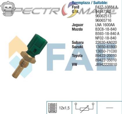 33250 temperature sensor