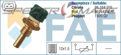 33400 temperature sensor