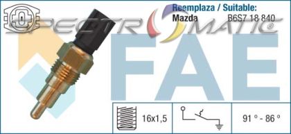 36670 temperature sensor