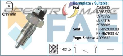 40240 switch, reverse light