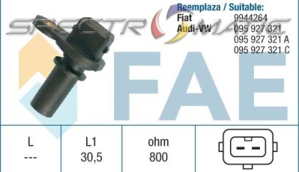 18781 /79008/ sensor AUDI 100 80 90 A3 A4 A6 ALLROAD R8 VW BORA CORRADO GOLF 3 4 LUPO 095927321