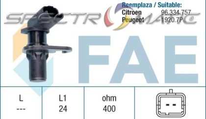 18954 /79135/ sensor CITROEN BERLINGO C4 XSARA 9633475780