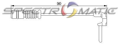 1405401217 brake sensor MERCEDES W168 W201 W202 C208 A208 W124 W202 S124 W123 S123