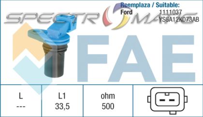 18944 /79133/ sensor FORD FIESTA FOCUS FUSION KA S10754200