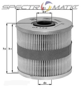 OX 122D - маслен филтър