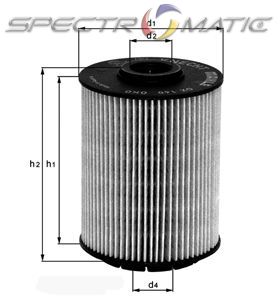 OX 160D - oil filter