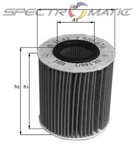 OX 166 - E46oil filter