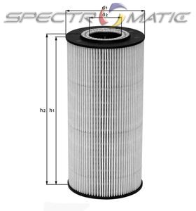 OX 169D - MB400 CDI oil filter