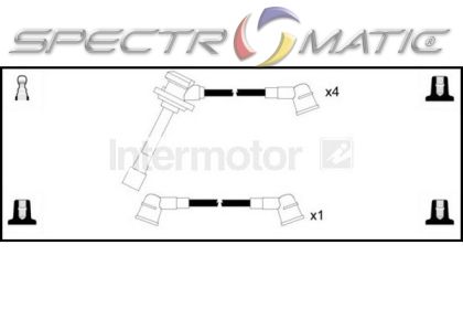 76306 ignition cable kit leads KIA CLARUS 2.0 FE 16V K9A GC OK9A418140B