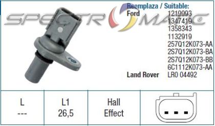 19071 /79247/ sensor FORD MONDEO TRANSIT JAGUAR X-TYPE LAND ROVER DEFENDER LR004492