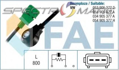 60108 knock sensor CITROEN C5 C8 XANTIA FIAT ULYSSE LANCIA ZETA 0261231004