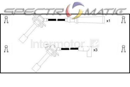 76274 кабели високо напрежение   SUBARU FORESTER 2.0 EJ20 IMPREZA EJ205 22451AA793