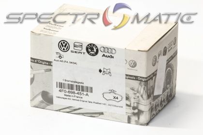 OE 4F0 698 451A - накладки задна ос AUDI A3 A4 A6 TT