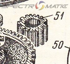 303-1-7Б  Зъбно колело  Э-2503