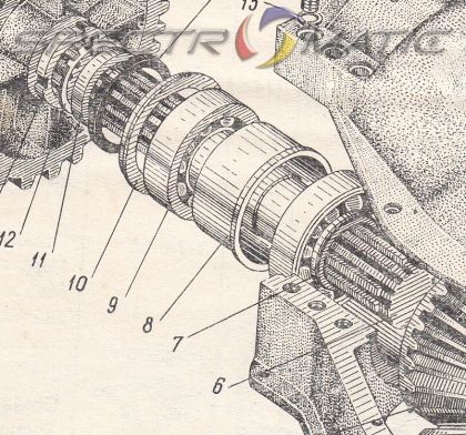 307-10А-5  Вал  Э-2503