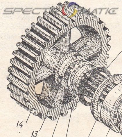 307-10А-10А  Зъбно колело  Э-2503