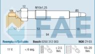 74182 - glow plug GN103 0100226366 OPEL 1214043 1214316  GM 93183739 97080554  0 250 312 003 0250312003